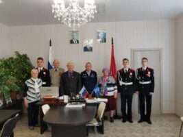 Активисты-общественники провели встречу с учащимися Стародубского казачьего кадетского корпуса