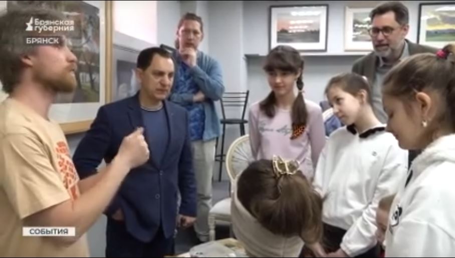 Дети участников спецоперации создали первый экспонат для будущего музея в Брянске