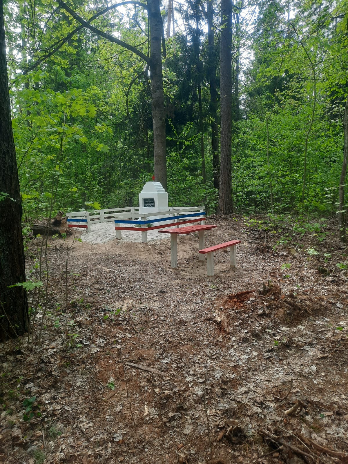 В Новозыбковском округе восстановили памятник партизанам