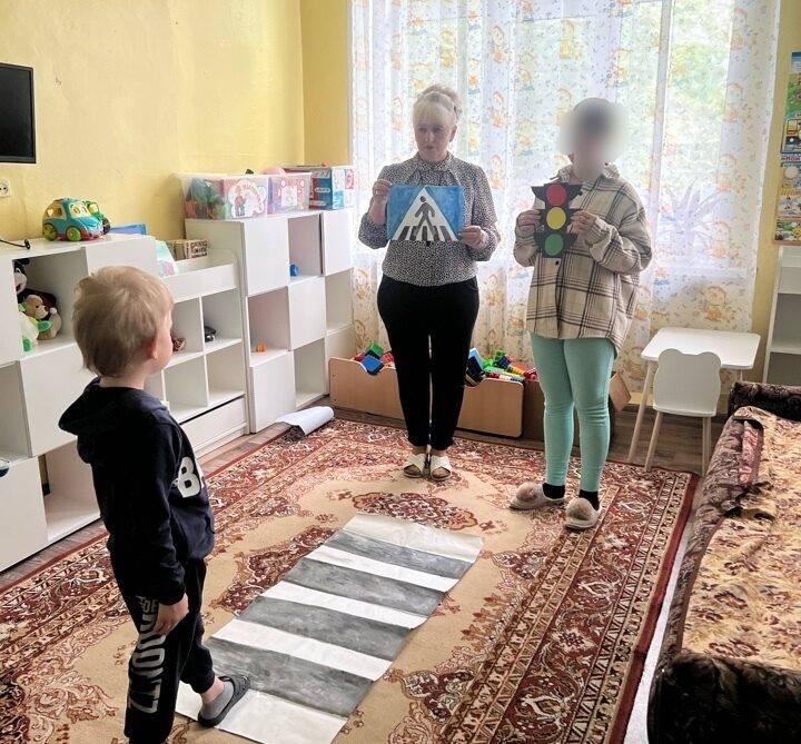 Для воспитанников новозыбковского соцприюта прошел тренинг,  посвященный правилам дорожного движения