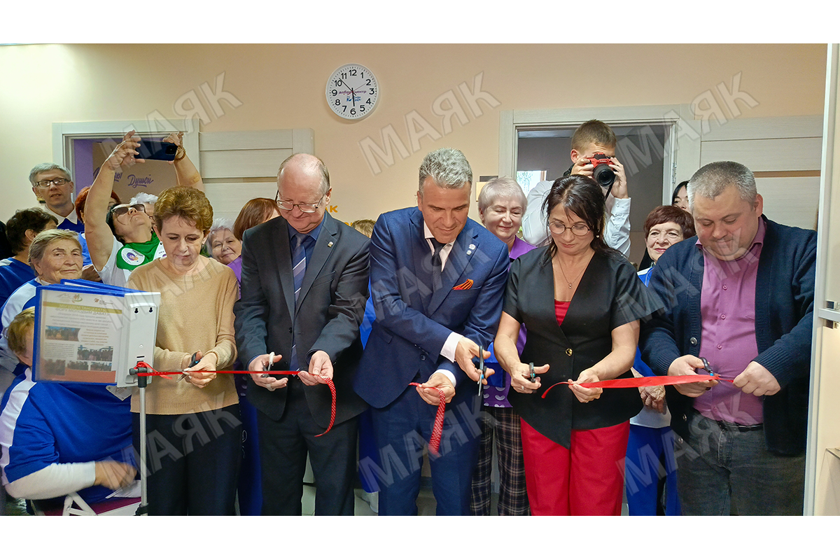 В Новозыбкове состоялось открытие пространства для пожилых людей Добро Центр