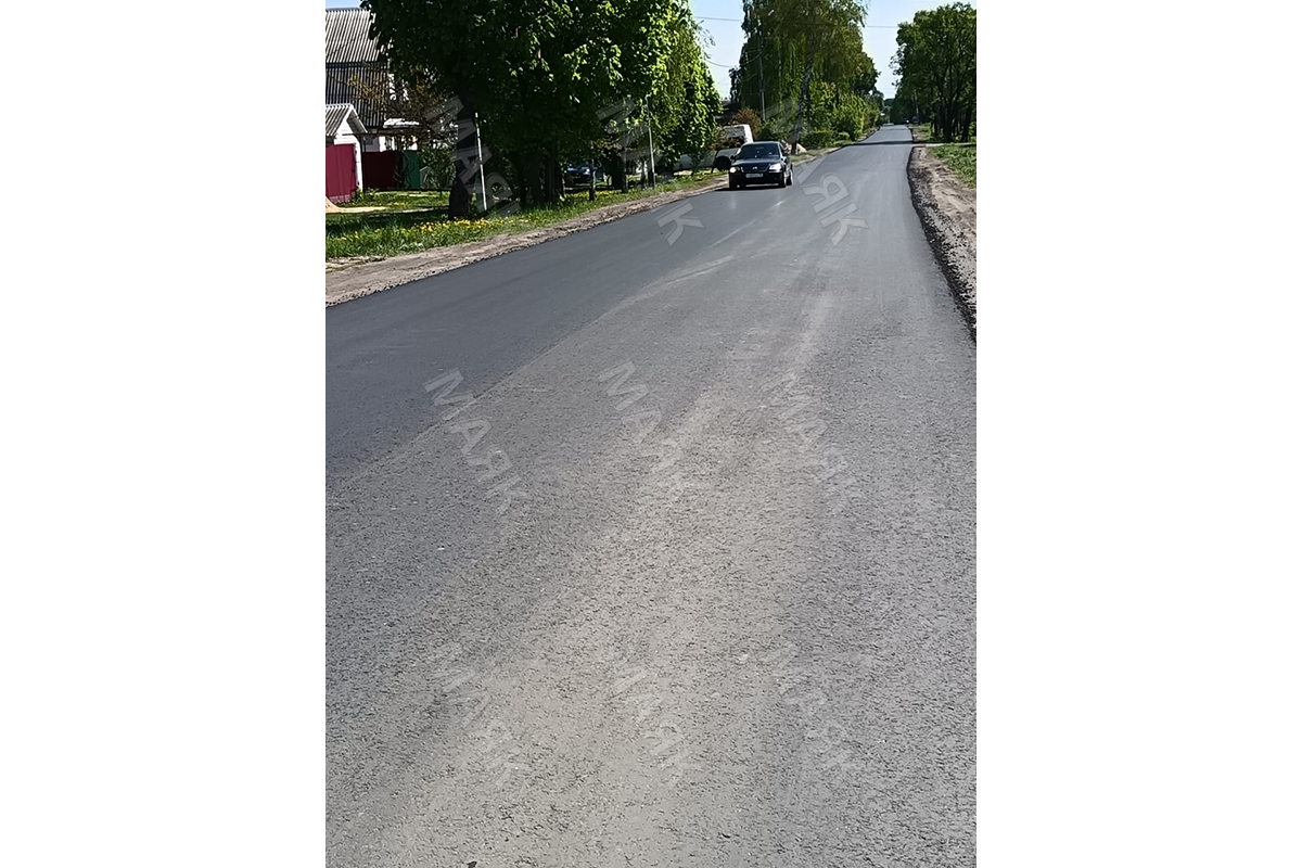В Новозыбкове ведутся дорожные работы