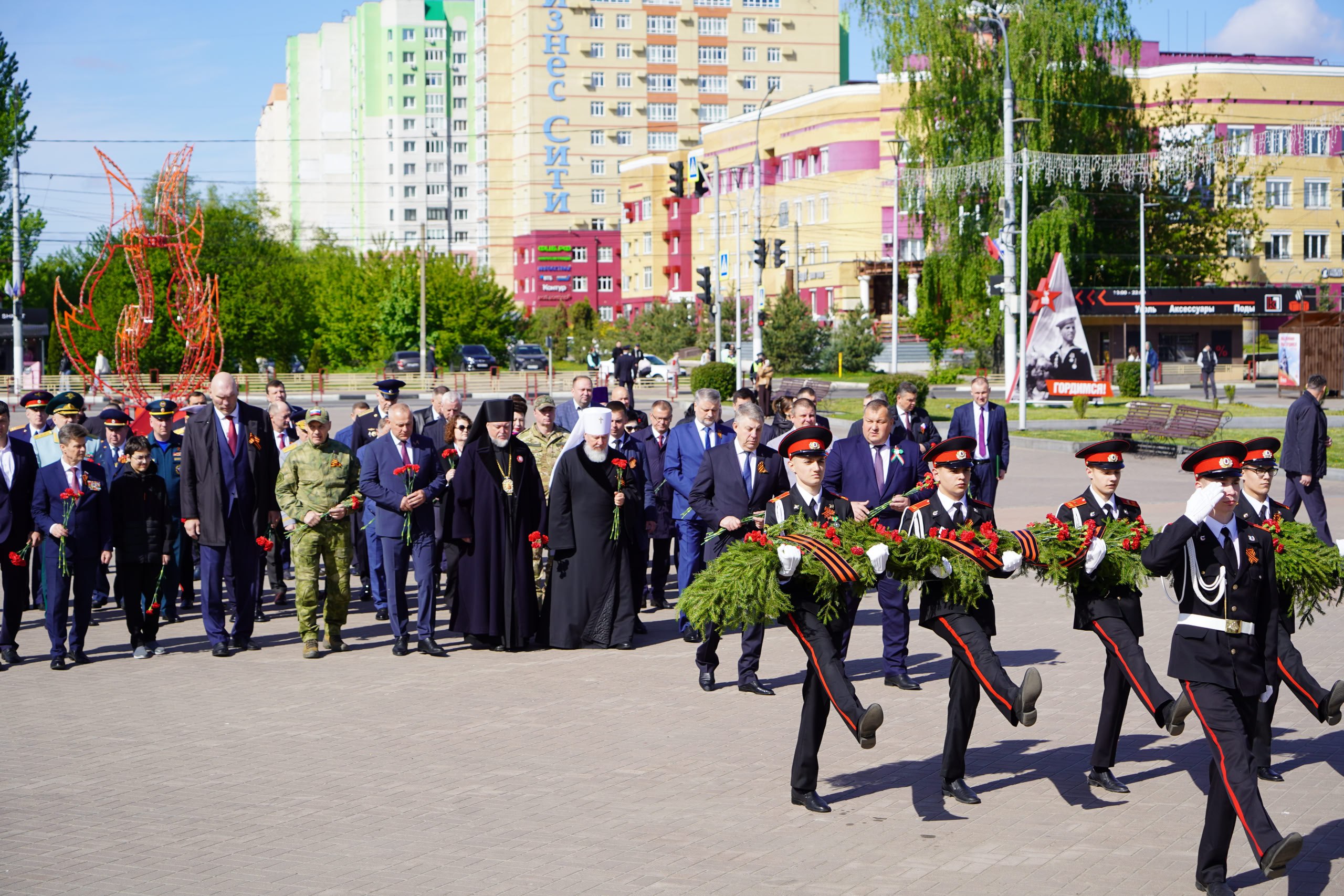 Торжественные мероприятия стартовали в Брянске