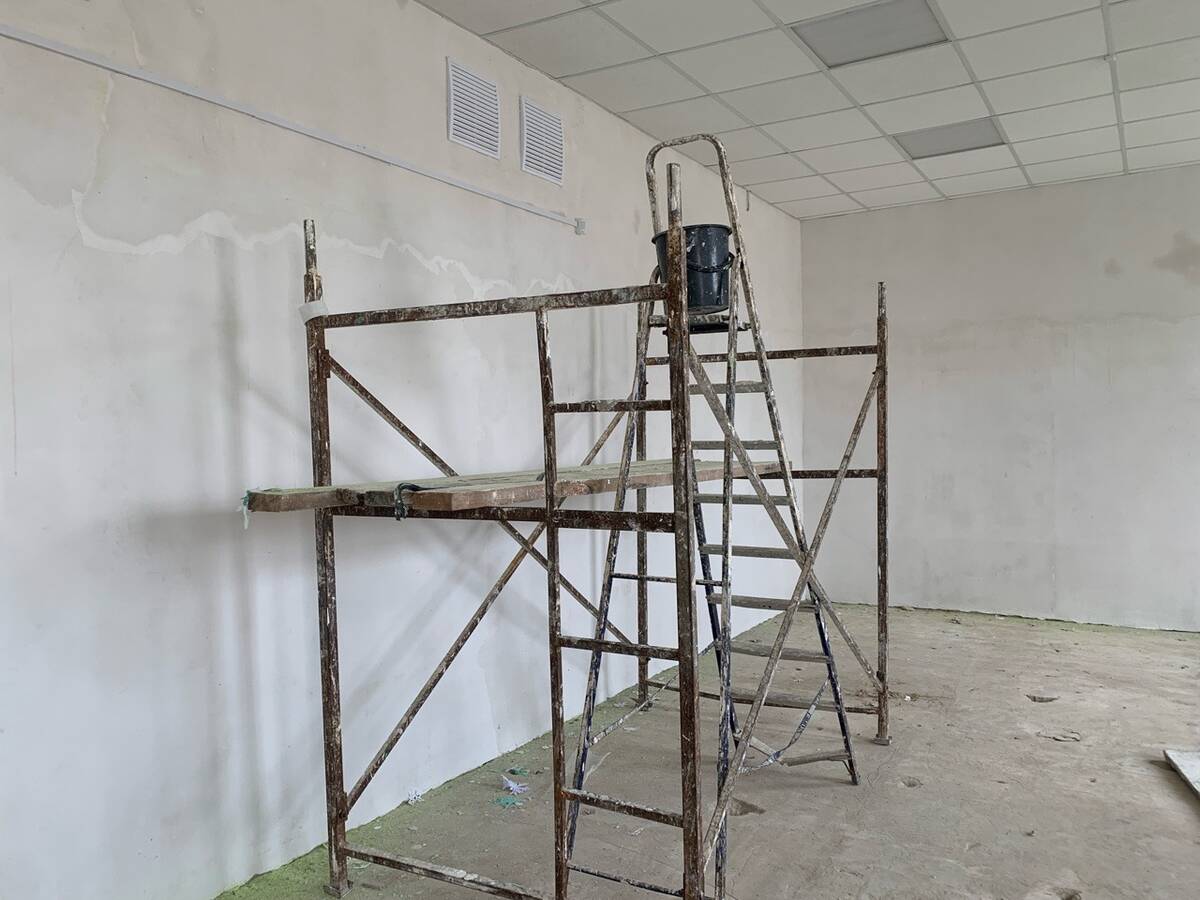 В Стародубской детской школе искусств идёт ремонт