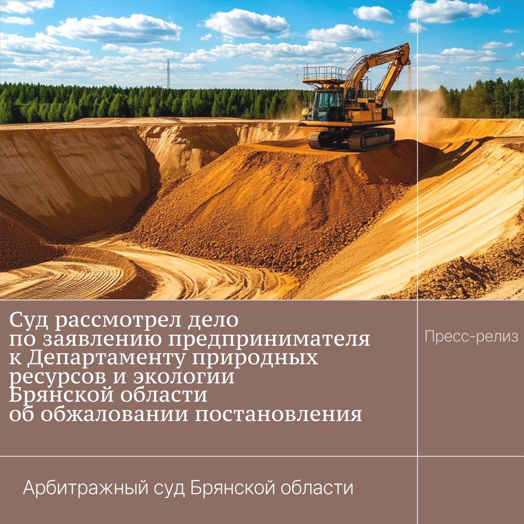 Предприниматель из Новозыбкова не смог обжаловать штраф в Арбитражном суде