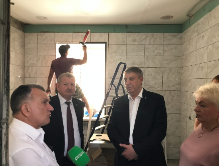 За неделю в филиале Сеченовского медуниверситета строители выполнили большой объем работ