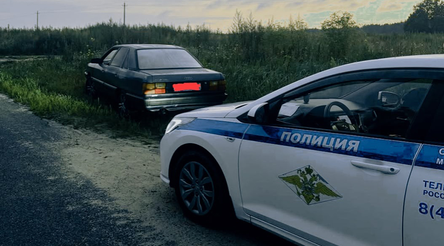 В Новозыбковском городском округе остановили пьяного подростка