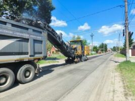 В Брянске идет ремонт улицы Профсоюзов