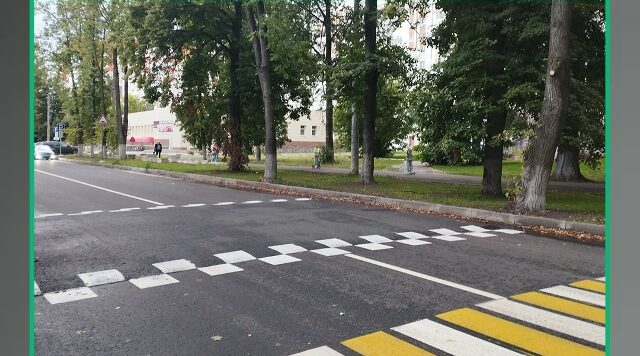 В Бежицком районе Брянска капитально отремонтирован участок автодороги по улице Комсомольской