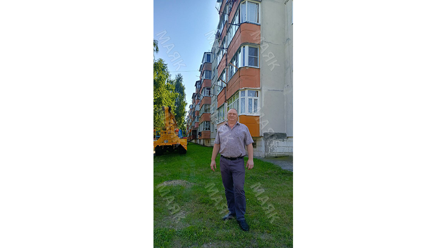 Новозыбковец Александр Польщиков рассказывает о работе в строительной организации города