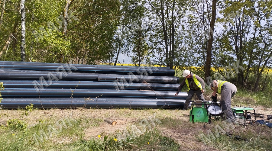 В Новозыбкове продолжаются работы по реконструкции водопроводной сети