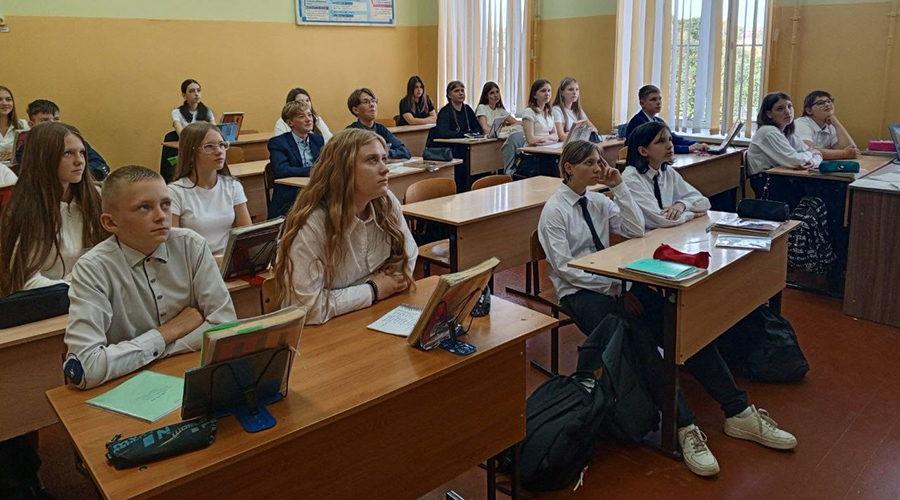 В новозыбковской школе прошли экологические уроки «Зелёная школа»