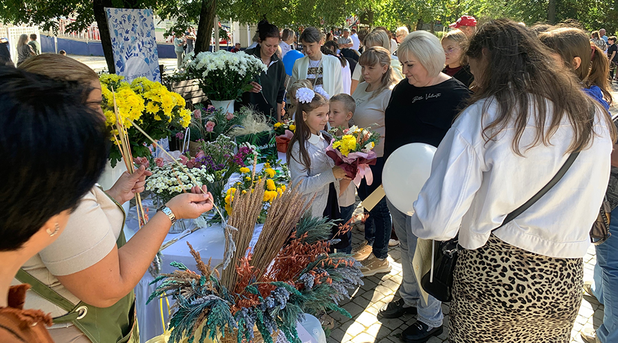 Парад первоклассников прошел в Новозыбкове
