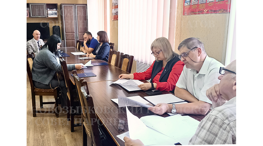 В Новозыбковском городском Совете народных депутатов началась сентябрьская сессия