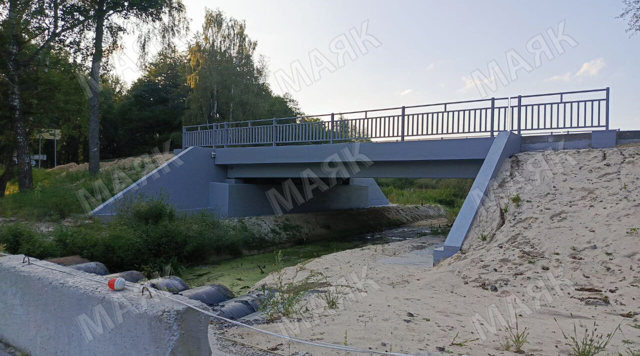 Близится к завершению строительство моста в Новозыбковском городском округе