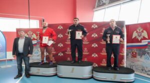 Брянские росгвардейцы стали победителями чемпионата Центрального округа Росгвардии по самбо и боевому самбо