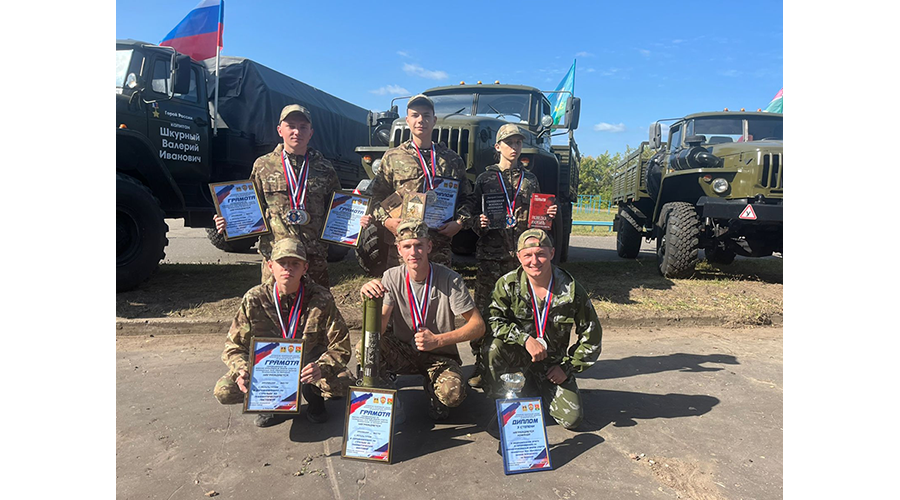 Новозыбковский «Витязь» получил награды военно-тактической игры