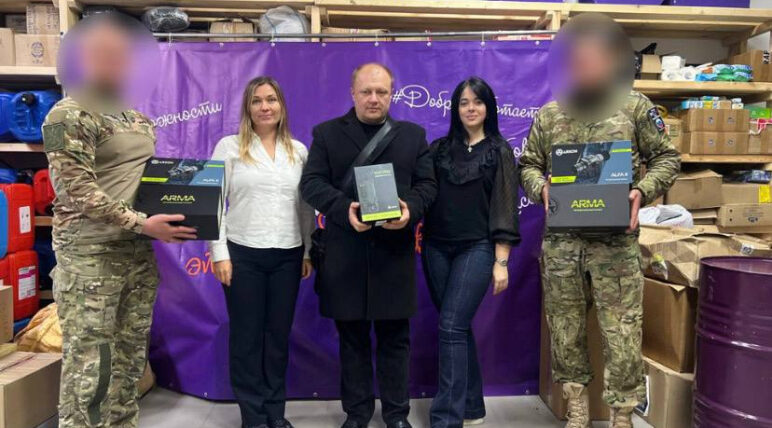 Брянским бойцам СВО вручили спецтехнику