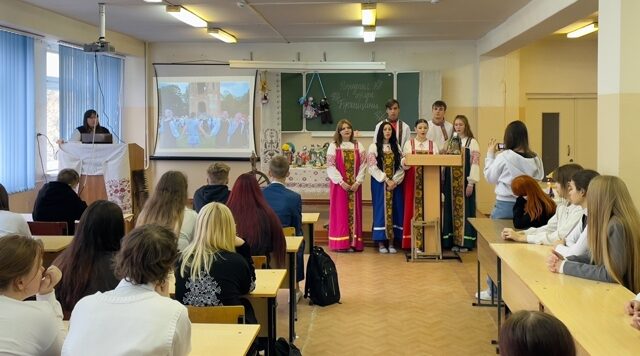 Народные обряды Брянщины представили школьникам Новозыбкова
