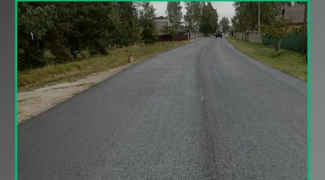 В Навлинском районе завершается ремонт дороги