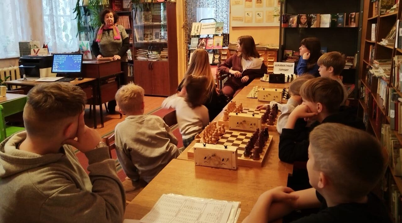 В Старокривецкой школе прошёл необычный шахматный турнир