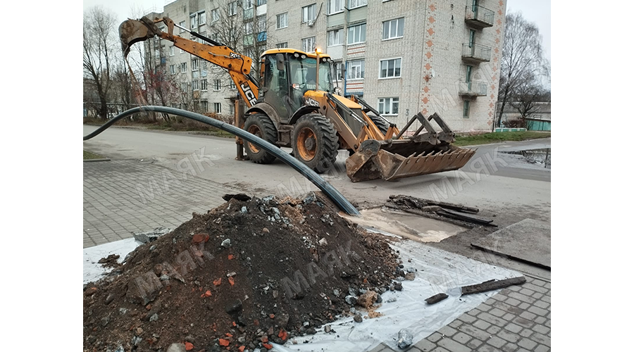 Порыв водопроводной сети в Новозыбкове устранен