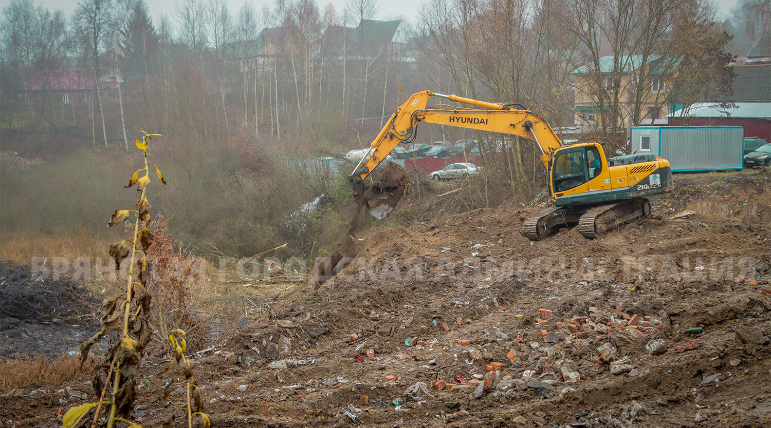 В Брянске началось строительство дороги-дублёра улицы Карачижской
