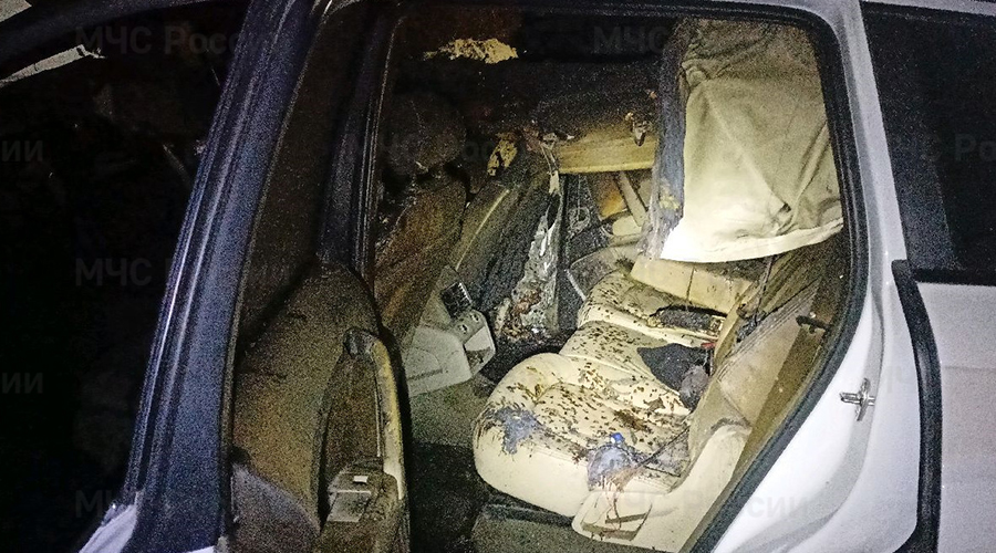 Иномарка горела в Новозыбковском городском округе