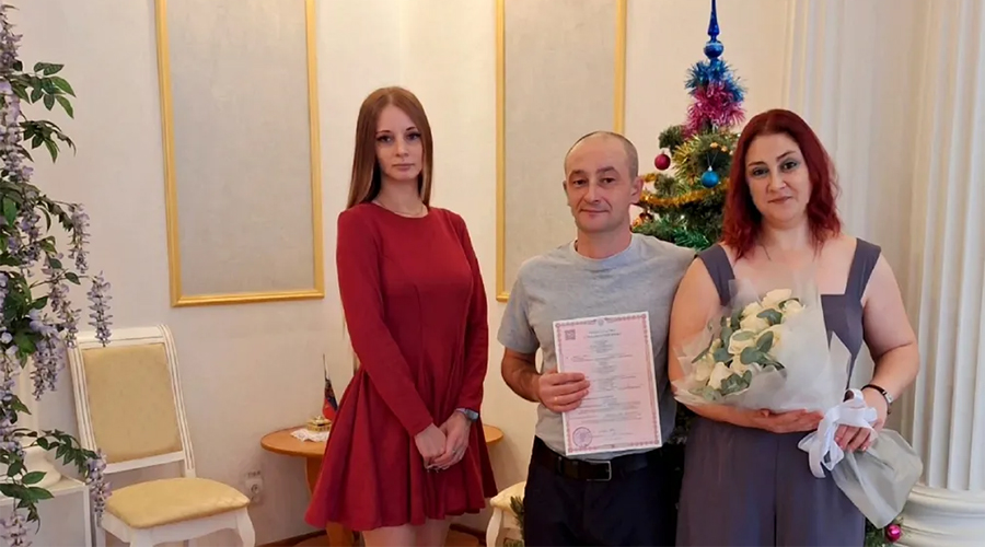 Военнослужащий создал семью в Новозыбкове