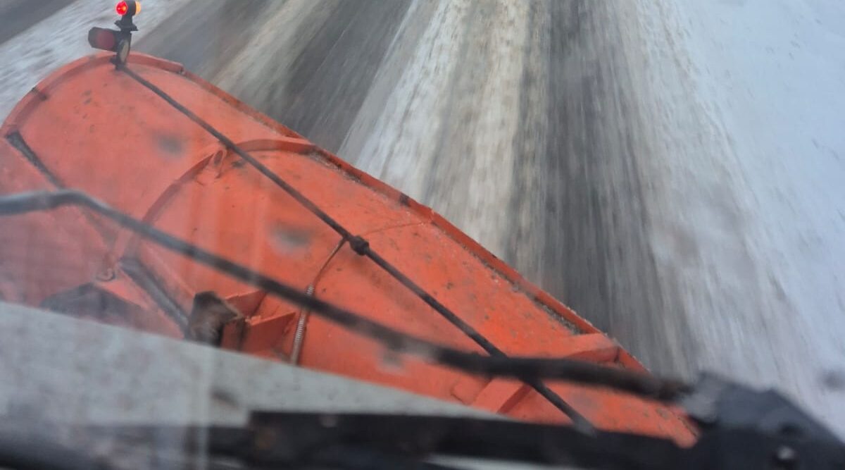 Уборка дорог Брянщины ведется круглосуточно