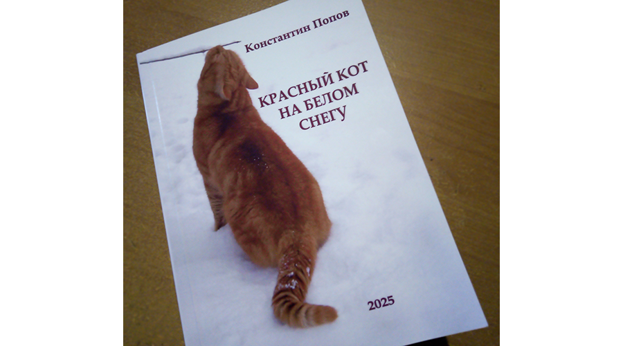 Вышла первая книга известного новозыбковца Константина Попова