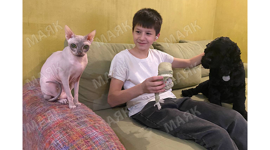 Питомцы новозыбковской семьи живут дружно вопреки стереотипам