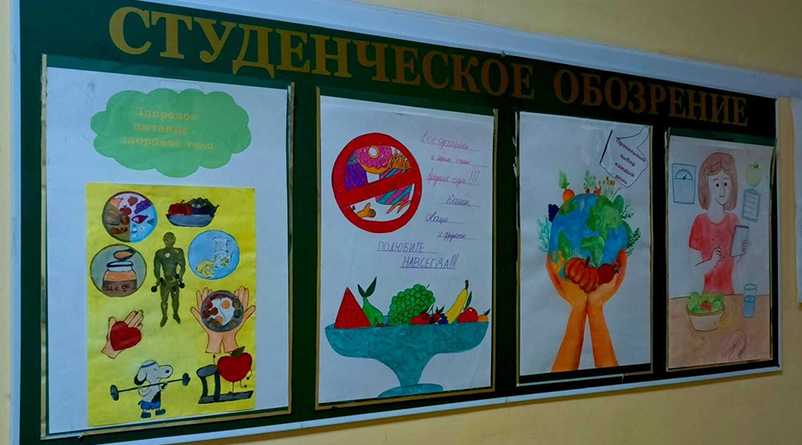 Будущие новозыбковские медики за здоровое питание