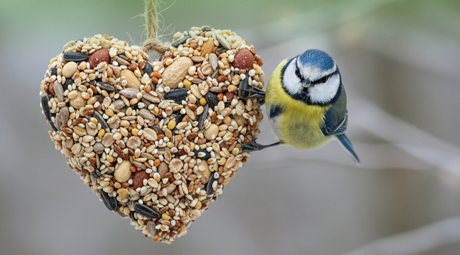 Новозыбковские школьники открывают столовую для пернатых