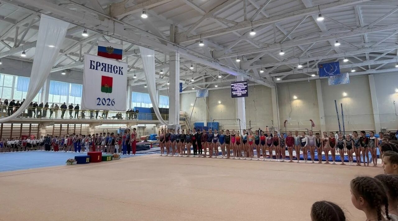 Соревнования по спортивной гимнастике проходят в Брянске