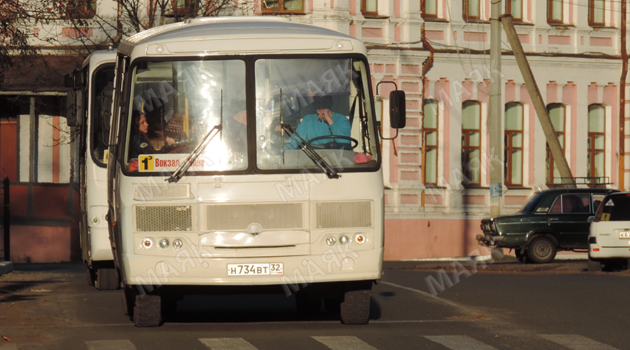 Расписание движения автобусов в Новозыбкове с 9 по 11 мая