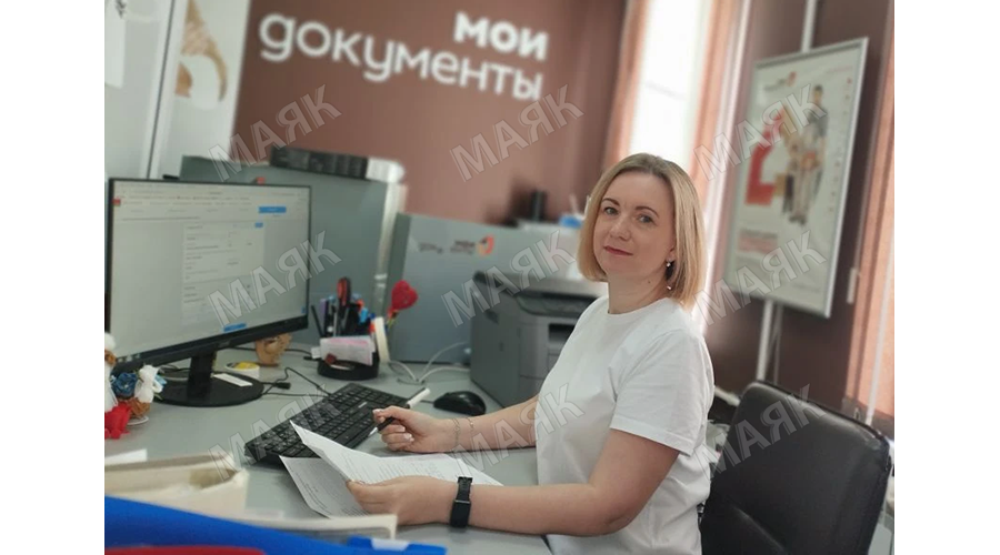 Новозыбчанка Татьяна Новикова рассказывает о работе в МФЦ