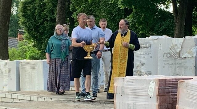 Под Новозыбковом возобновляется строительство храма