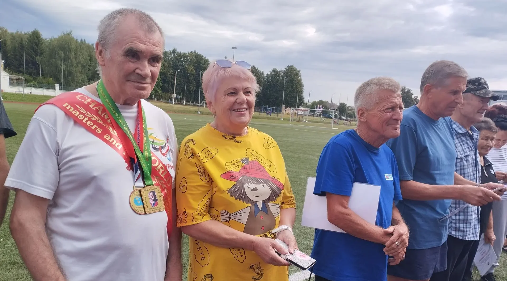 В Новозыбкове на старт вышли пенсионеры