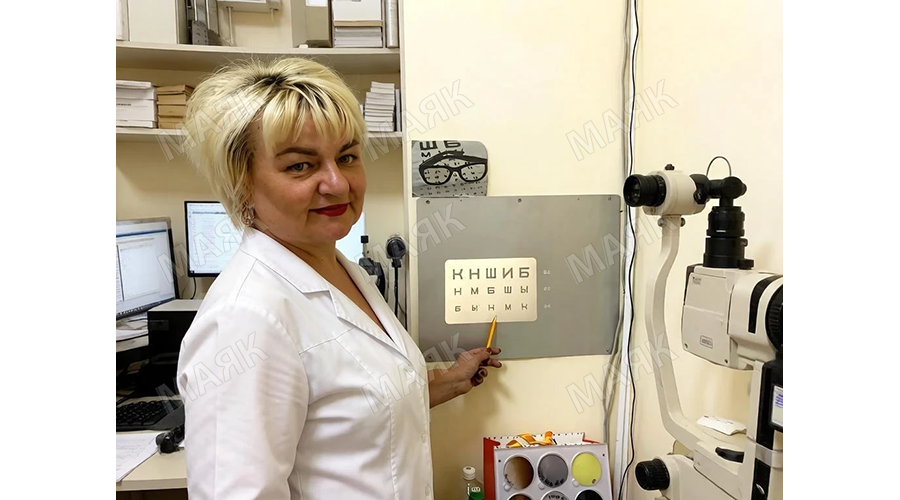 Медсестра Татьяна Щигорцова помогает новозыбковцам вернуть здоровье глаз