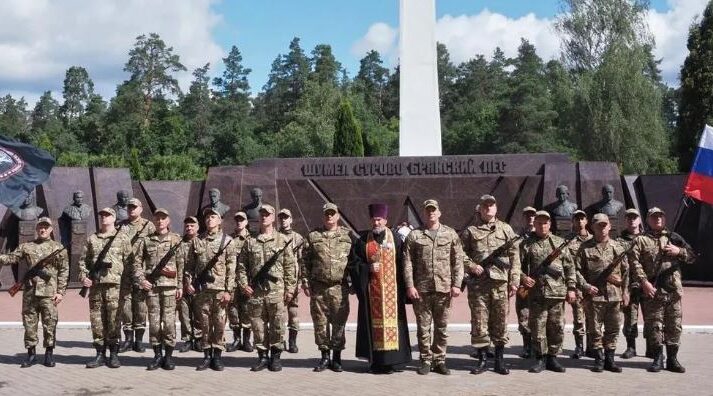 Новые бойцы бригады «БАРС-Брянск» приняли присягу