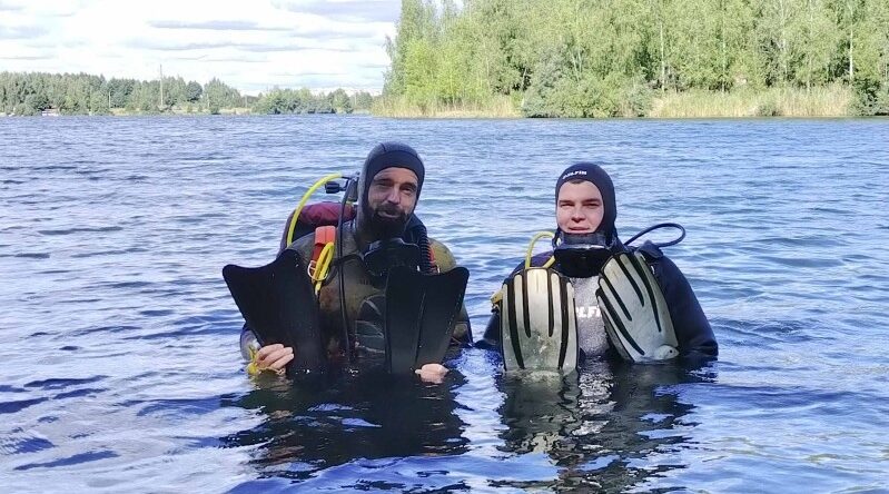 Брянский ветеран СВО успешно сдал экзамен на открытой воде