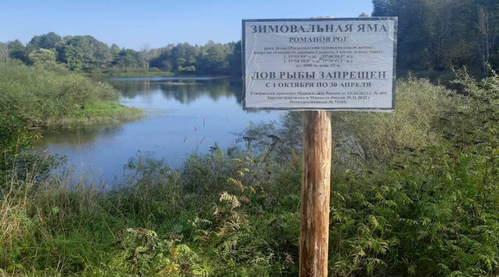 Новозыбковским рыбакам напоминают о запрете ловли на зимовальных ямах