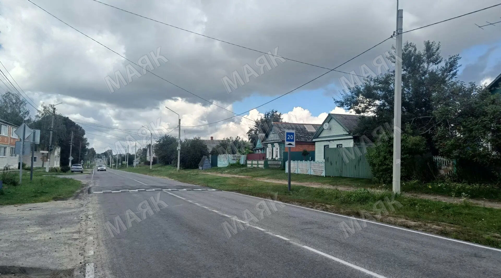 В селе Замишево появилось еще 2 «лежачих полицейских»