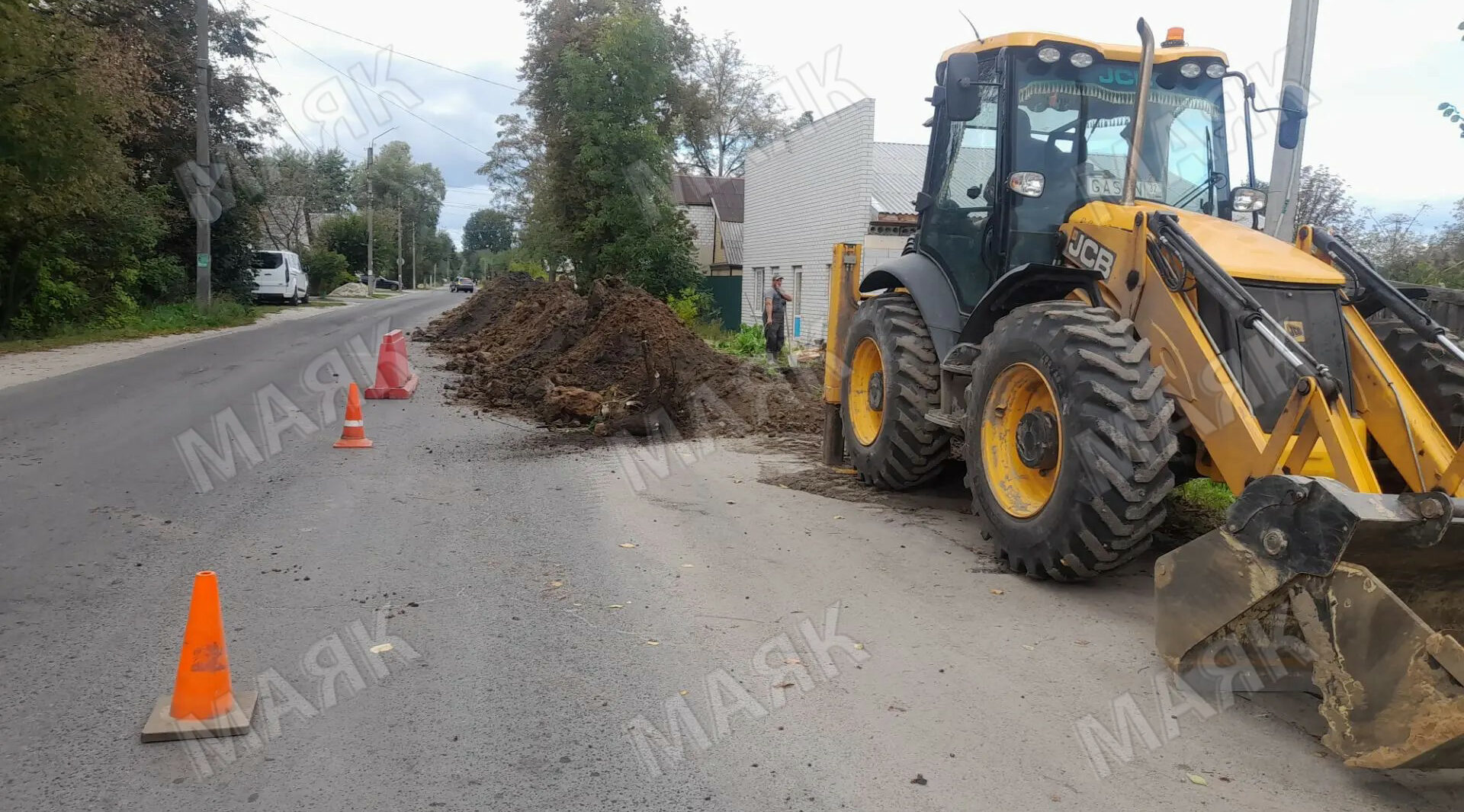 В Новозыбкове продолжается капремонт водопроводных сетей в рамках регионального проекта