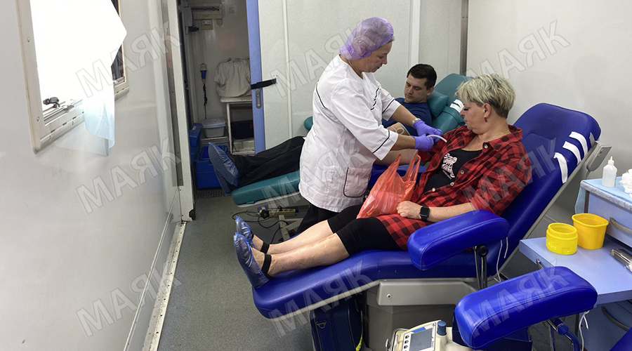 В конце сентября в Новозыбков приедет станция переливания крови