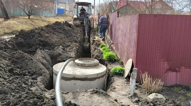 В брянском Почепе завершен капитальный ремонт сетей водоснабжения