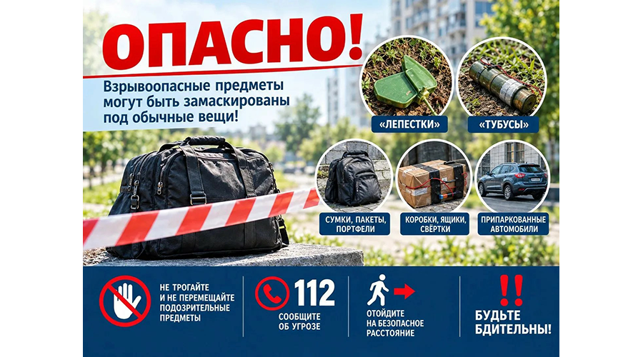 Жителей Новозыбковского городского округа предупредили о взрывоопасных предметах