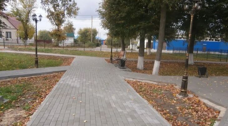 В брянском Погаре благоустроили парк